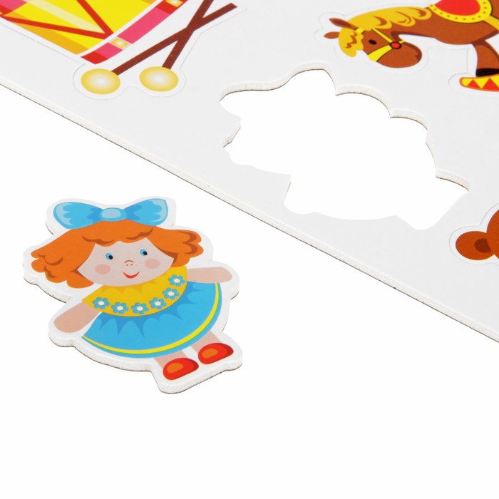 Набор развивающих магнитов "Моя комната"