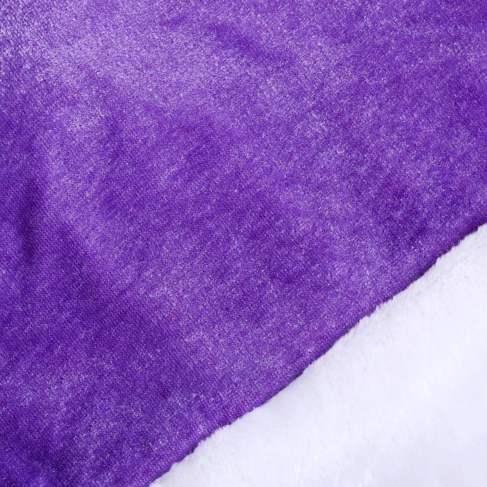 Колпак новогодний "Сиреневый" 28*38 см