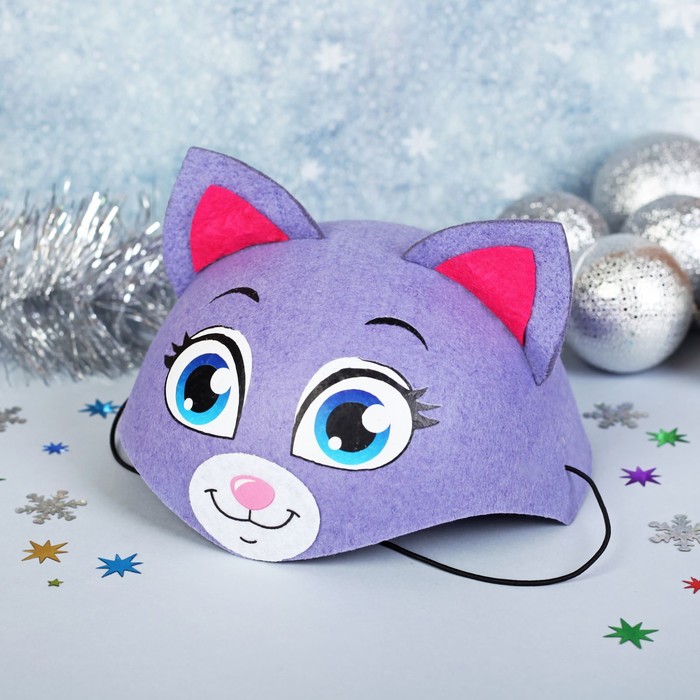 Карнавальная шляпа "Кошечка", р-р 52-54