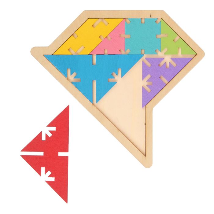 Головоломка 3D "Парусник"