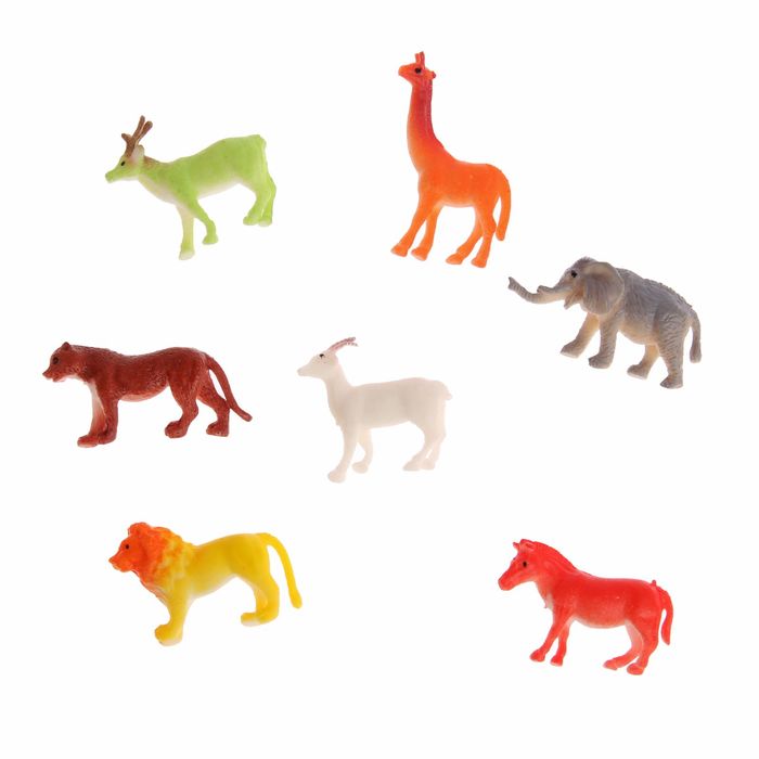 Растущие животные "Дикие животные", микс