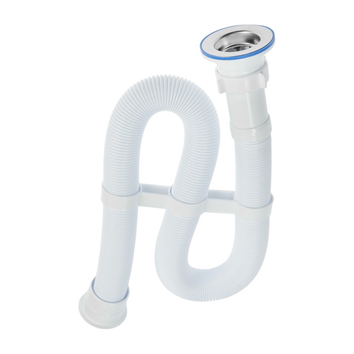 Сифон ORIO АС-3011, 1 1/2"х40, с гофрированная труба 40х40