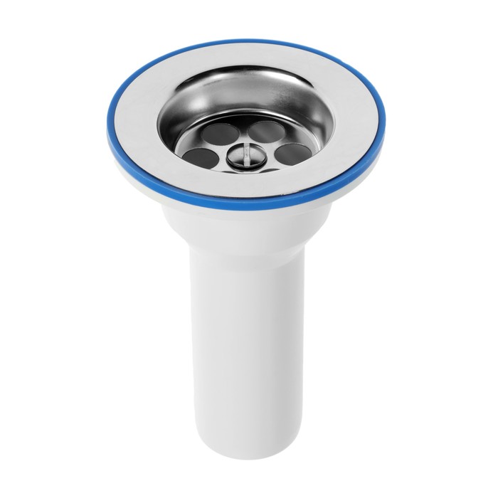 Выпуск литой ORIO А-3201-2, 1 1/2", решетка d-70мм, выходное отверстие 32мм.