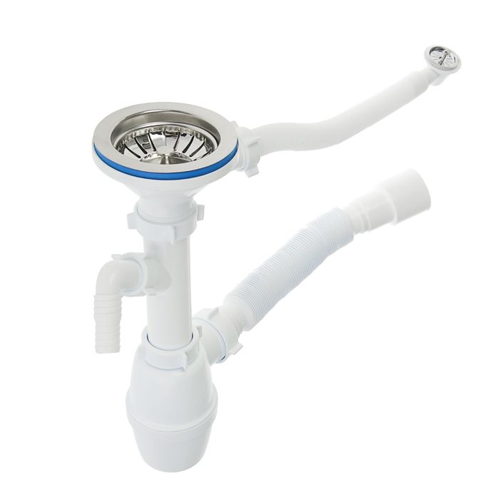 Сифон бутылочный ORIO A-5011, 3 1/2"х40, для керамогранитной мойки