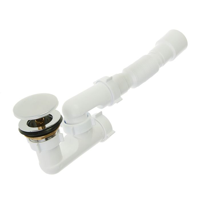 Сифон ORIO А-25589, 1 1/2"х40, регулируемый, с гофро трубой 40х50