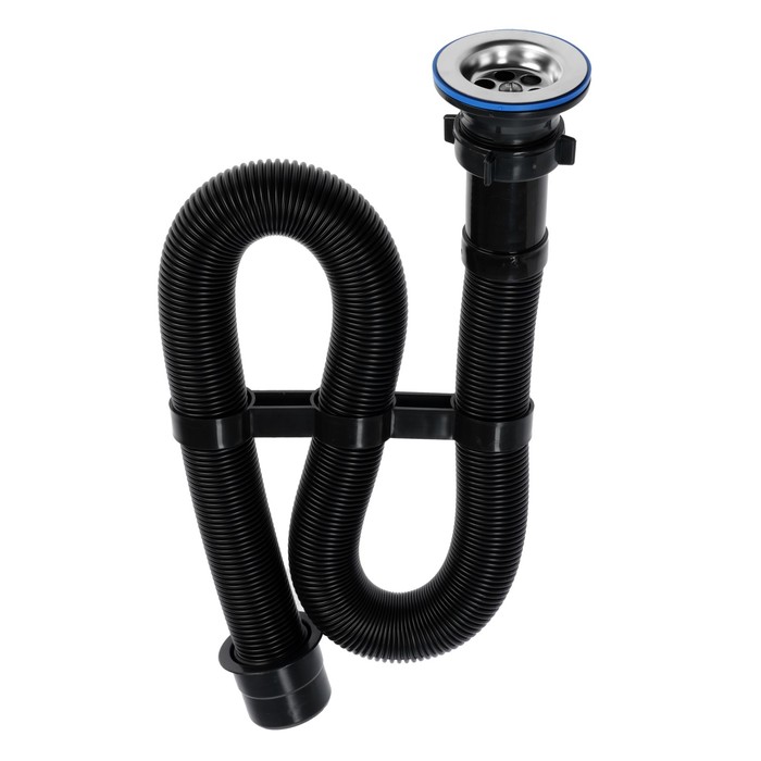 Сифон гофрированн ORIO АС-3012, 1 1/2"х40, L=1000 мм