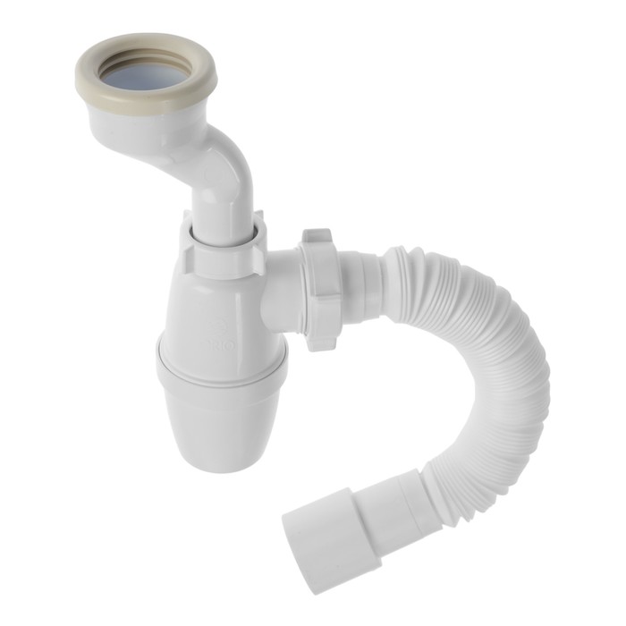 Сифон для писсуара ORIO Р-31009 1 14 х 40 мм с манжетой d4046 мм с гофрой 40х4050 мм 297₽