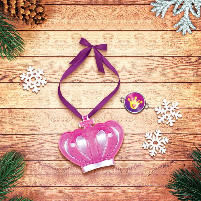 Блеск для губ детский с открыткой "Прекрасного Года!"+ кабошон