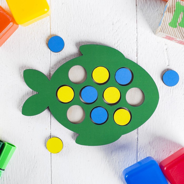 Мозаика "Рыбка"  (головоломка)