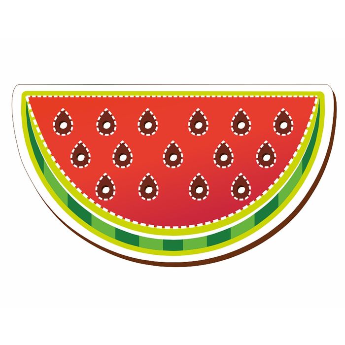 Шнуровка цветная "Арбуз"  (головоломка)