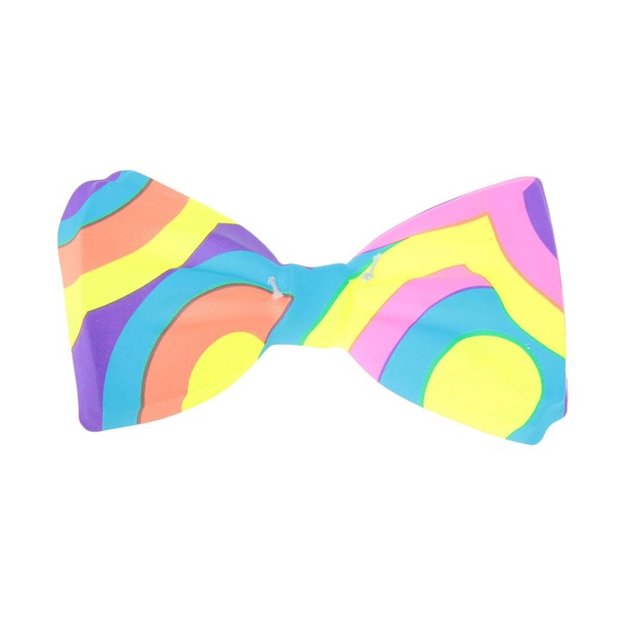 Карнавальная бабочка "Цветная", набор 6 шт.