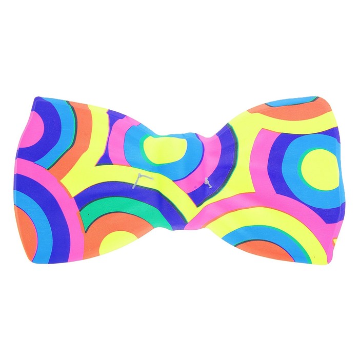 Карнавальная бабочка "Цветная", набор 6 шт.