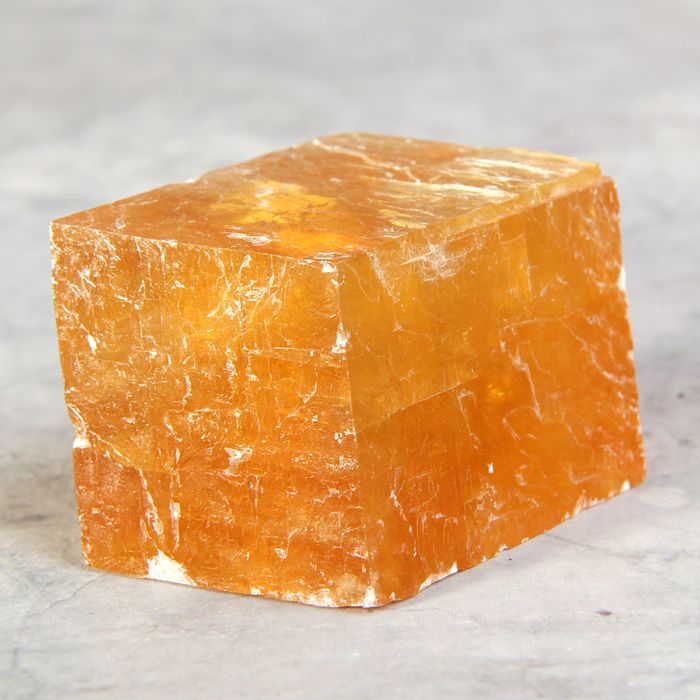 Сувенир Минерал натуральный, Yellow calcite