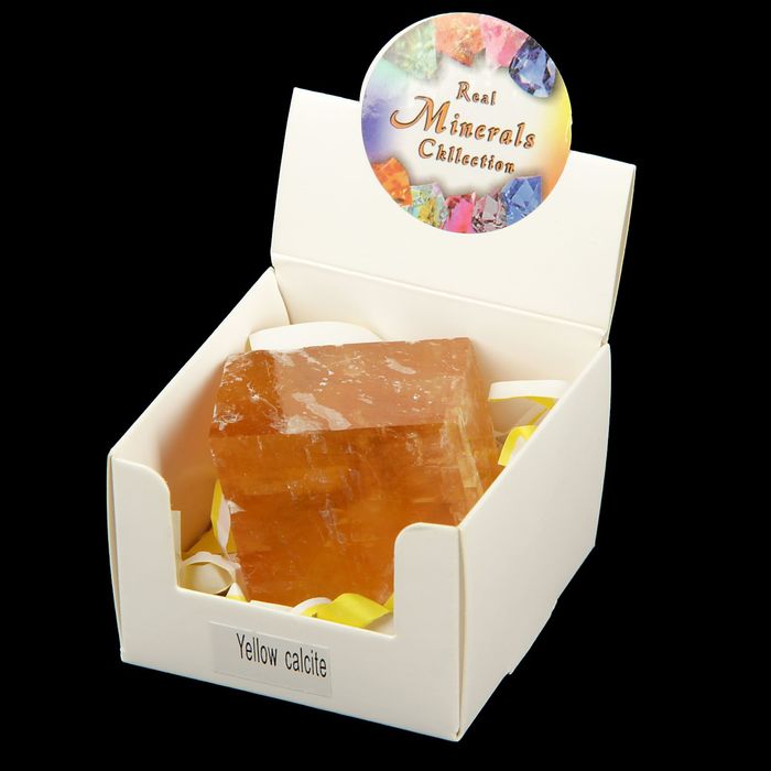 Сувенир Минерал натуральный, Yellow calcite