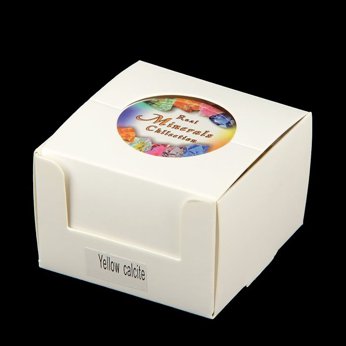 Сувенир Минерал натуральный, Yellow calcite