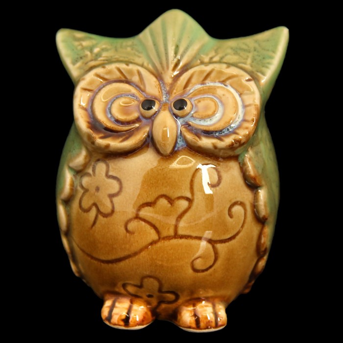 Сувенир керамика "Совёнок пучеглазый" МИКС 7х5х5 см