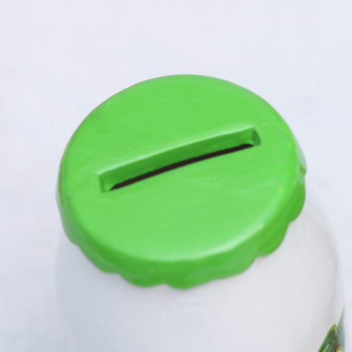 Копилка керамика "Бутылочка" МИКС 10,5х6х6 см