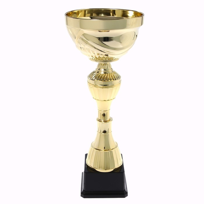 Кубок 134A, наградная фигура, золото, подставка пластик, 35 × 14 × 9,5 см кубок спортивный площадка под нанесение высота 35 см цвет золото