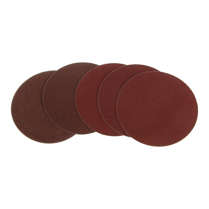 Круг абразивный шлифовальный TUNDRA под липучку 125 мм, (набор 100 шт), Р100