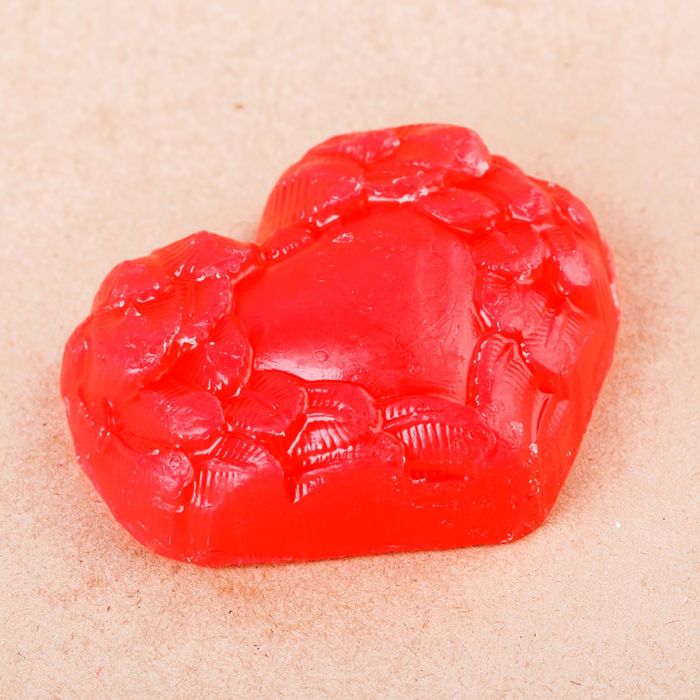 Фигурное мыло "От всего сердца", клубничный йогурт