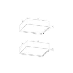 

Комплект полок "Баунти", ширина 426 мм