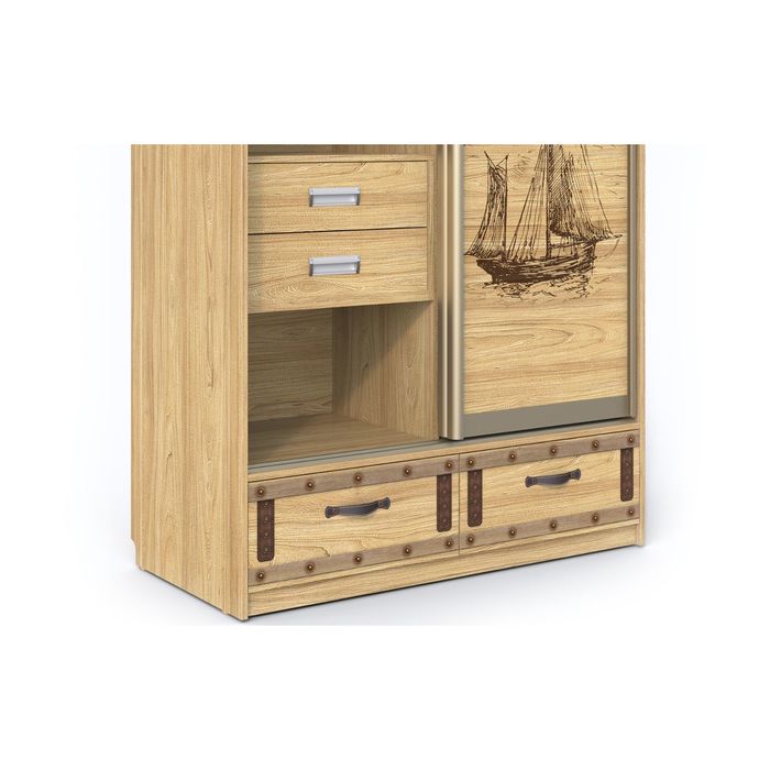 Комод шкафа-купе "Корсар", ширина 546 мм