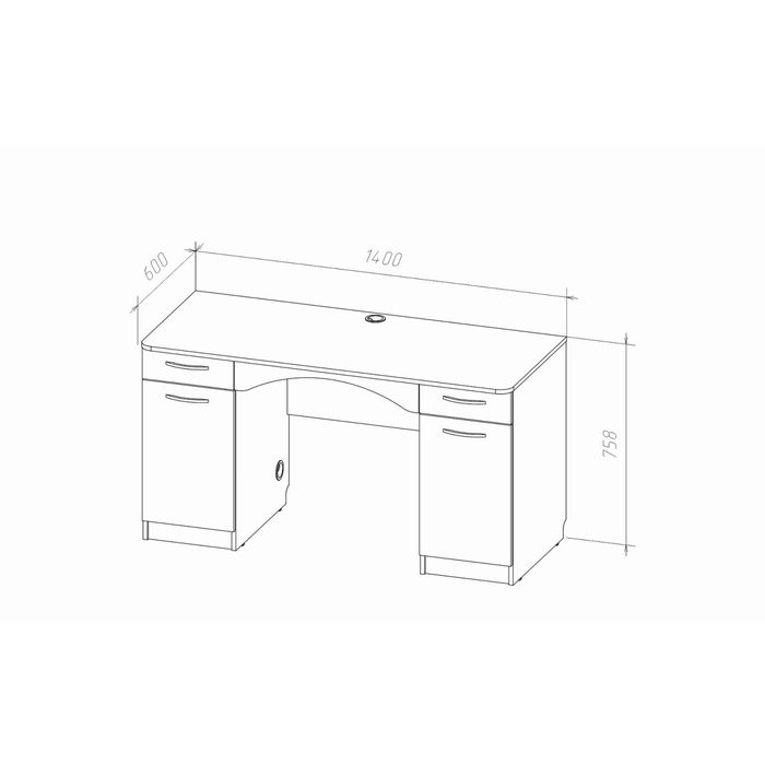 Стол "Корсар"