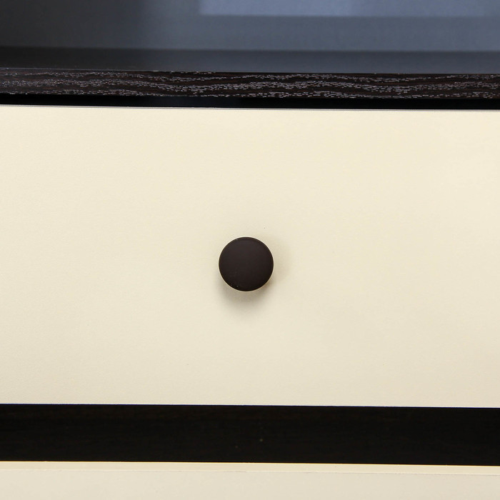 Комод детский «КОМ-6» с независимым пеленальником, 3 выдвижных ящика, цвет венге/ваниль