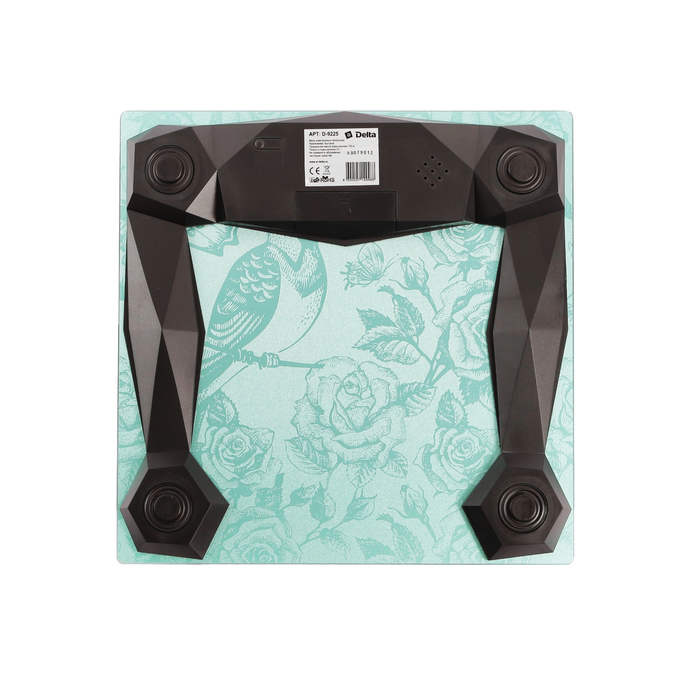 Весы напольные DELTA D-9225, электронные, до 150 кг, "Птичка"