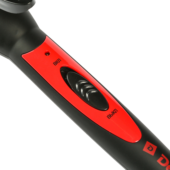 Плойка DELTA DL-0623, 25 Вт, 180?С, d=19 мм, черно-красная