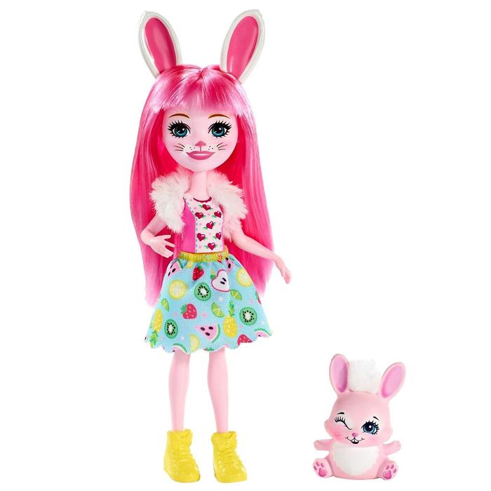 Кукла Enchantimals с любимой зверюшкой, МИКС