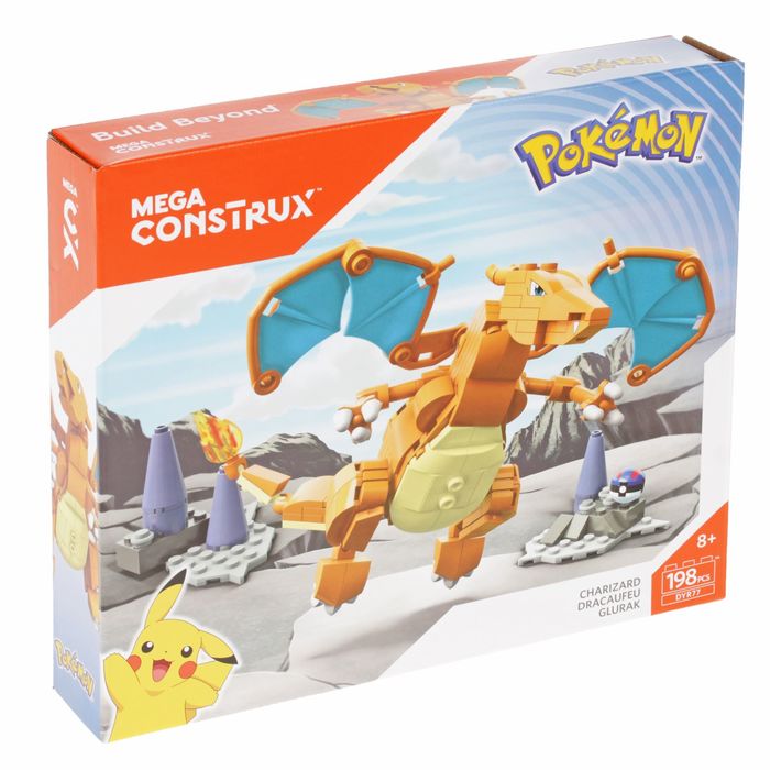 Конструктор "Покемон Чаризард", 198 деталей