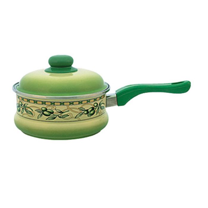 Ковш с металлической крышкой 1,5 л Оливки