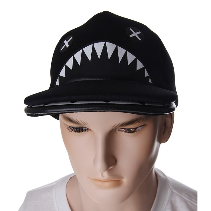 Бейсболка "Зубастик",цвета МИКС