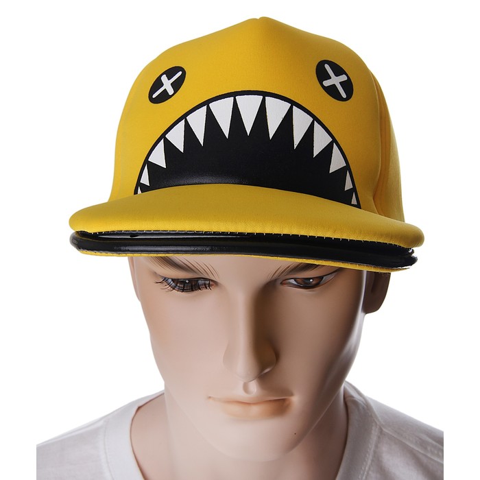 Бейсболка "Зубастик",цвета МИКС