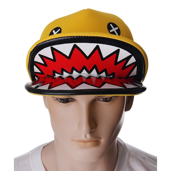 Бейсболка "Зубастик",цвета МИКС