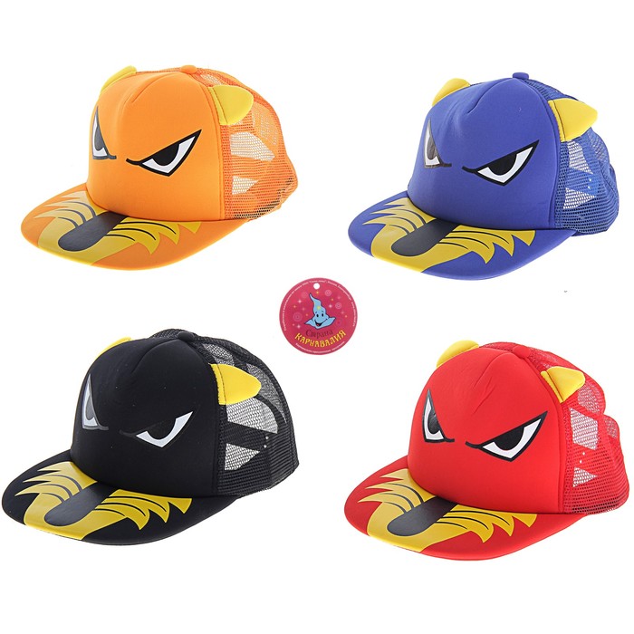 Бейсболка "Зверек с ушками", цвета МИКС