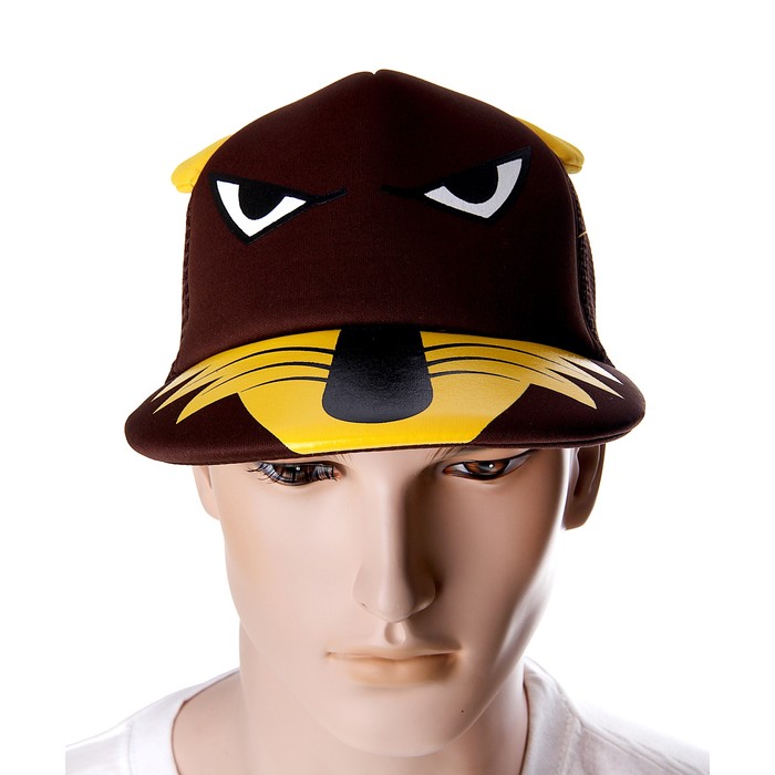 Бейсболка "Зверек с ушками", цвета МИКС