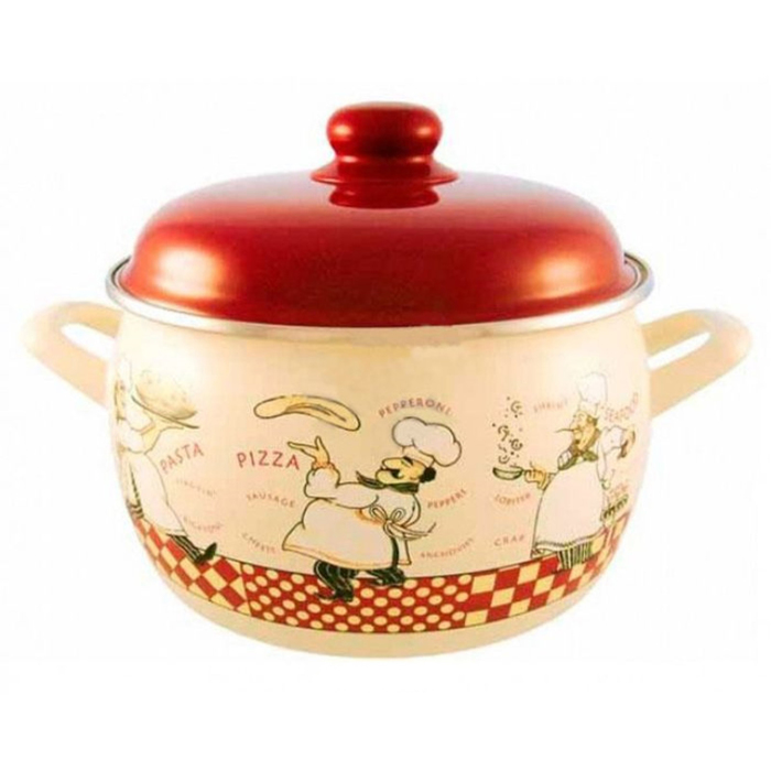 Кастрюля с металлической крышкой 1,7 л Повара