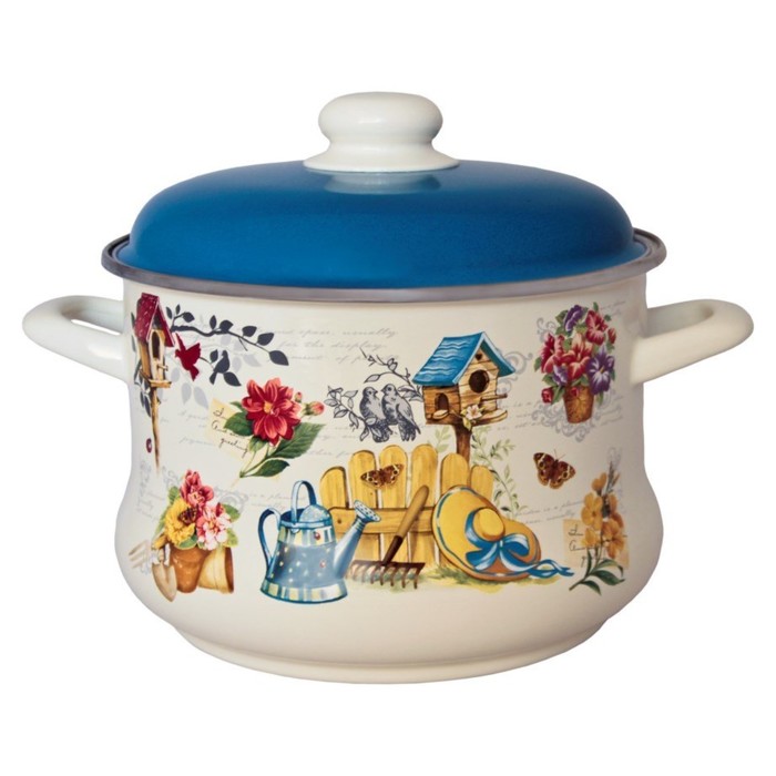 Кастрюля с металлической крышкой 5 л Дача