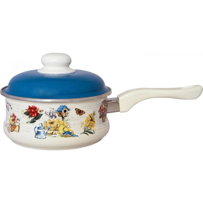 Ковш с металлической крышкой 1,5л Дача