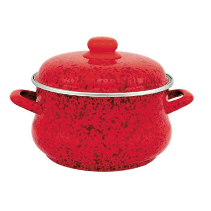 Кастрюля с металлической крышкой 3,5 л Рубин