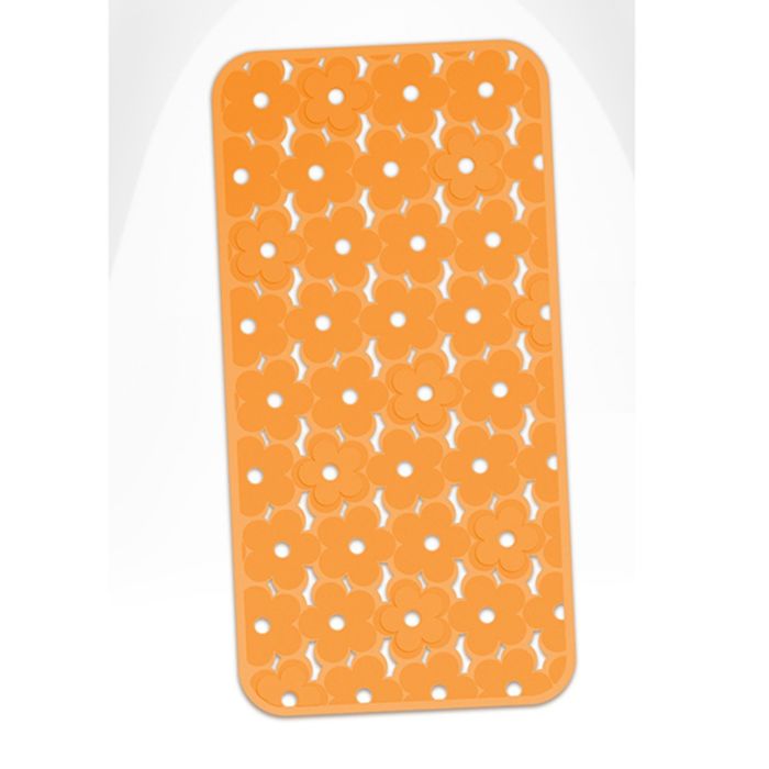 SPA-коврик в ванну Fiore 36x71 см, оранжевый