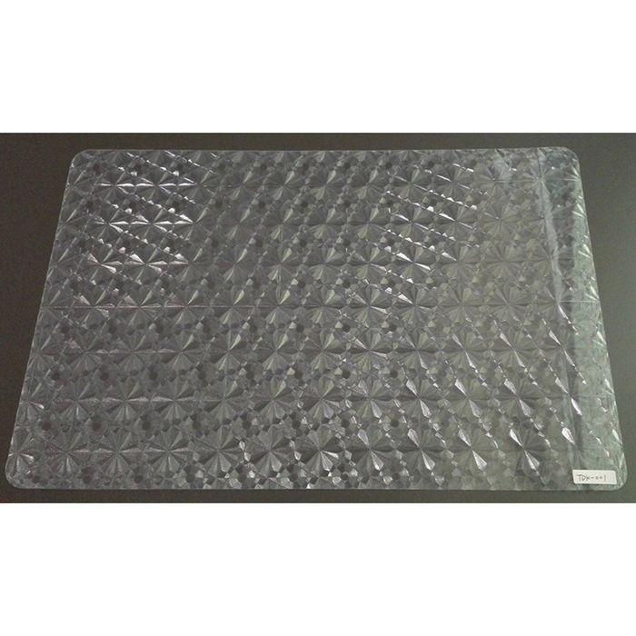 Клеенка для стола "Table Mat" Transparent, Лазер, 80 см, рулон 20 п.м., TDK-001