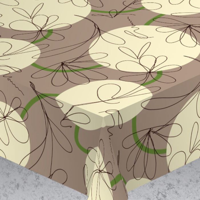 Клеенка столовая "ALBA", 140 см, рулон 20 п.м., 0107041, Элеганс