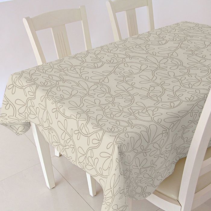 Клеенка столовая "ALBA", 140 см, рулон 20 п.м., 0107052, Алара бежевый