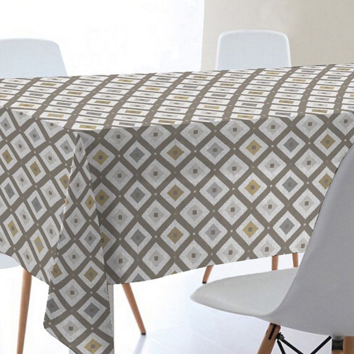 Клеенка столовая "ALBA", 140 см, рулон 20 п.м., 1184094 Дакия бежевый