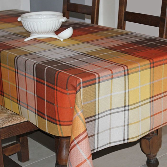 Клеенка столовая "ALBA", 140 см, рулон 20 п.м., 131012 Кантри кор.