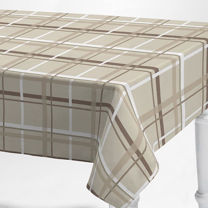 Клеенка столовая "ALBA", 140 см, рулон 20 п.м., 2596103 Песочный