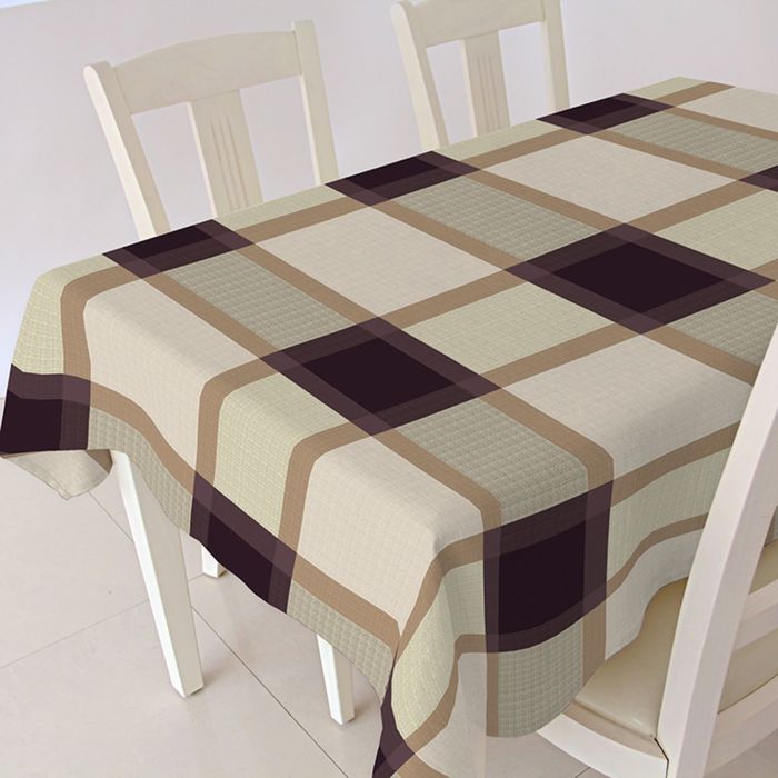 Клеенка столовая "ALBA", 140 см, рулон 20 п.м., RC50945106 Толедо шоколад